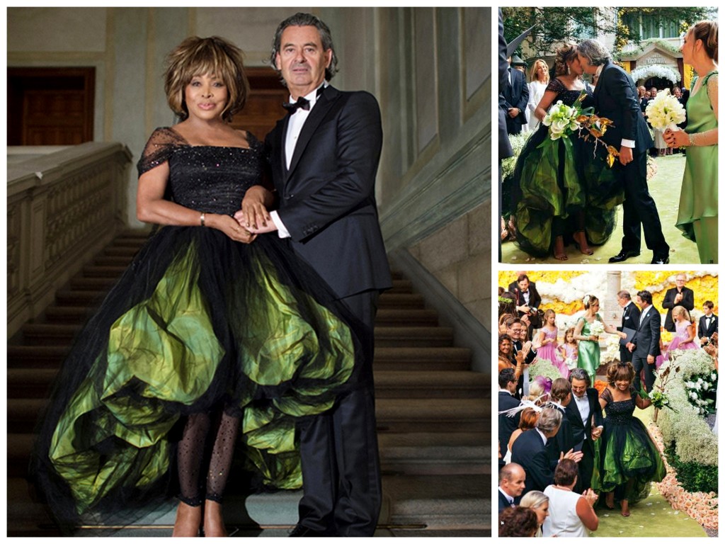 Black celebrity shop wedding dresses